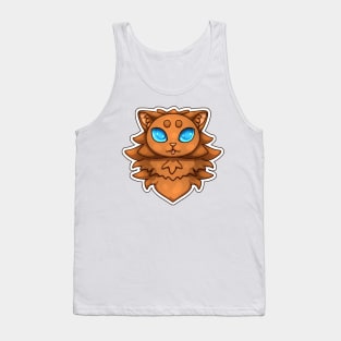 Chocolate cat Tank Top